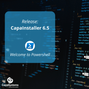 PowerShell in CapaInstaller