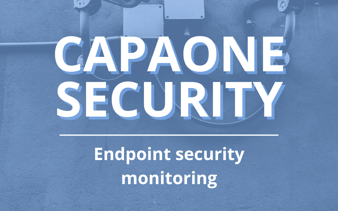 CapaOne Security: Your Security Dashboard