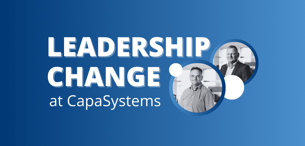 Leadership Change at CapaSystems